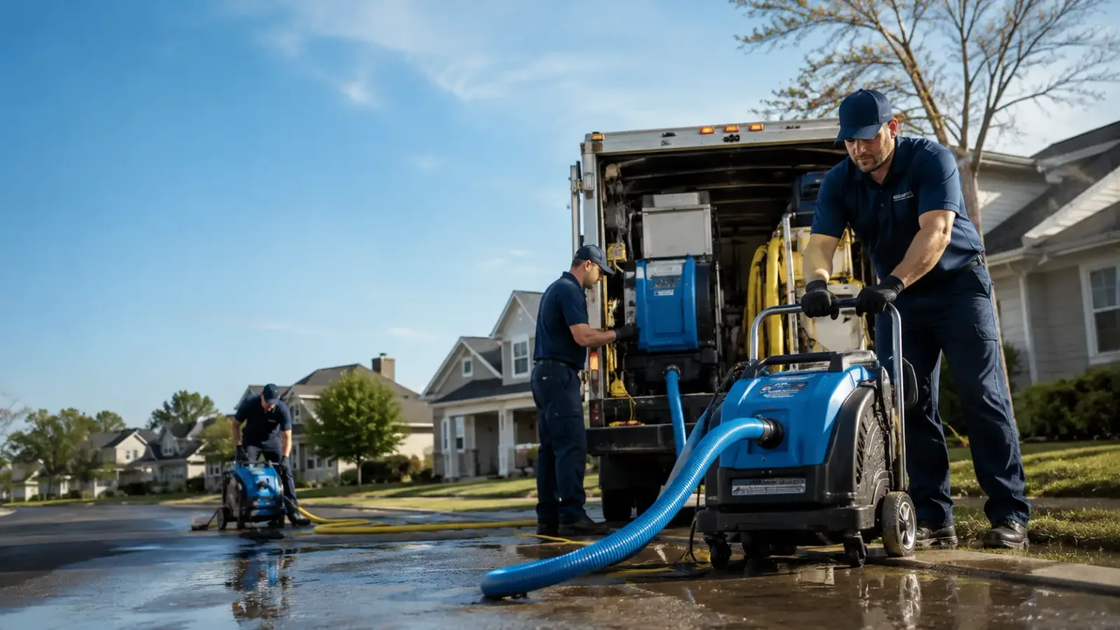 Flood Damage Cleanup in Orgas, WV
